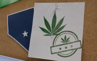 Nevada Cannabis Rescheduling bulletin graphic with a Schedule III DEA reclassification stamp